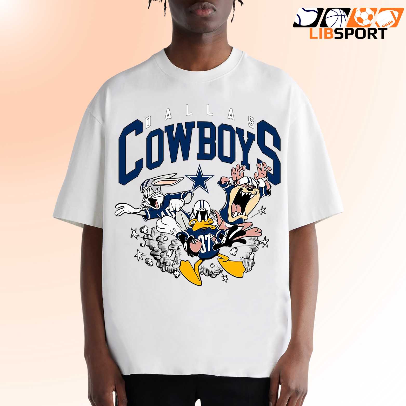 Looney Tunes Dallas Cowboys T-Shirt, Funny Nfl Football Fan Top